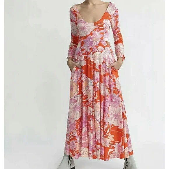 chinese dress ladies First Dates Waist Cut-Out Maxi Dress White